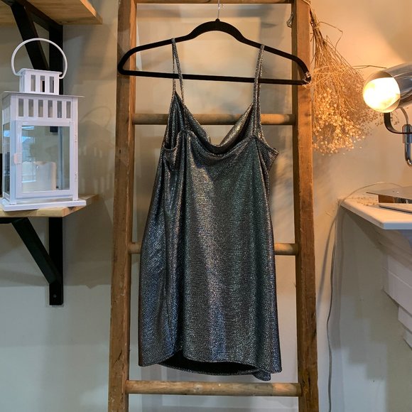 ZARA SEQUENCE DRESS OR TOP - Picture 2 of 3